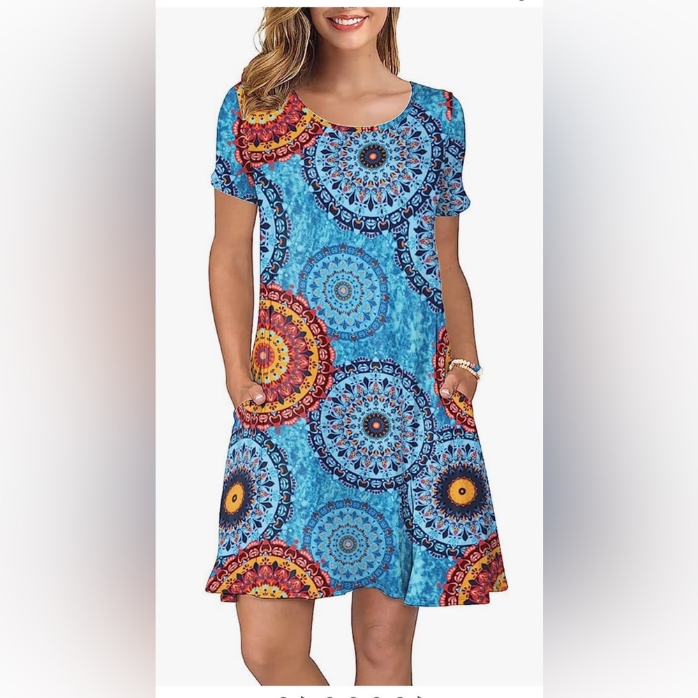 KORSIS T-shirt Swing Dress